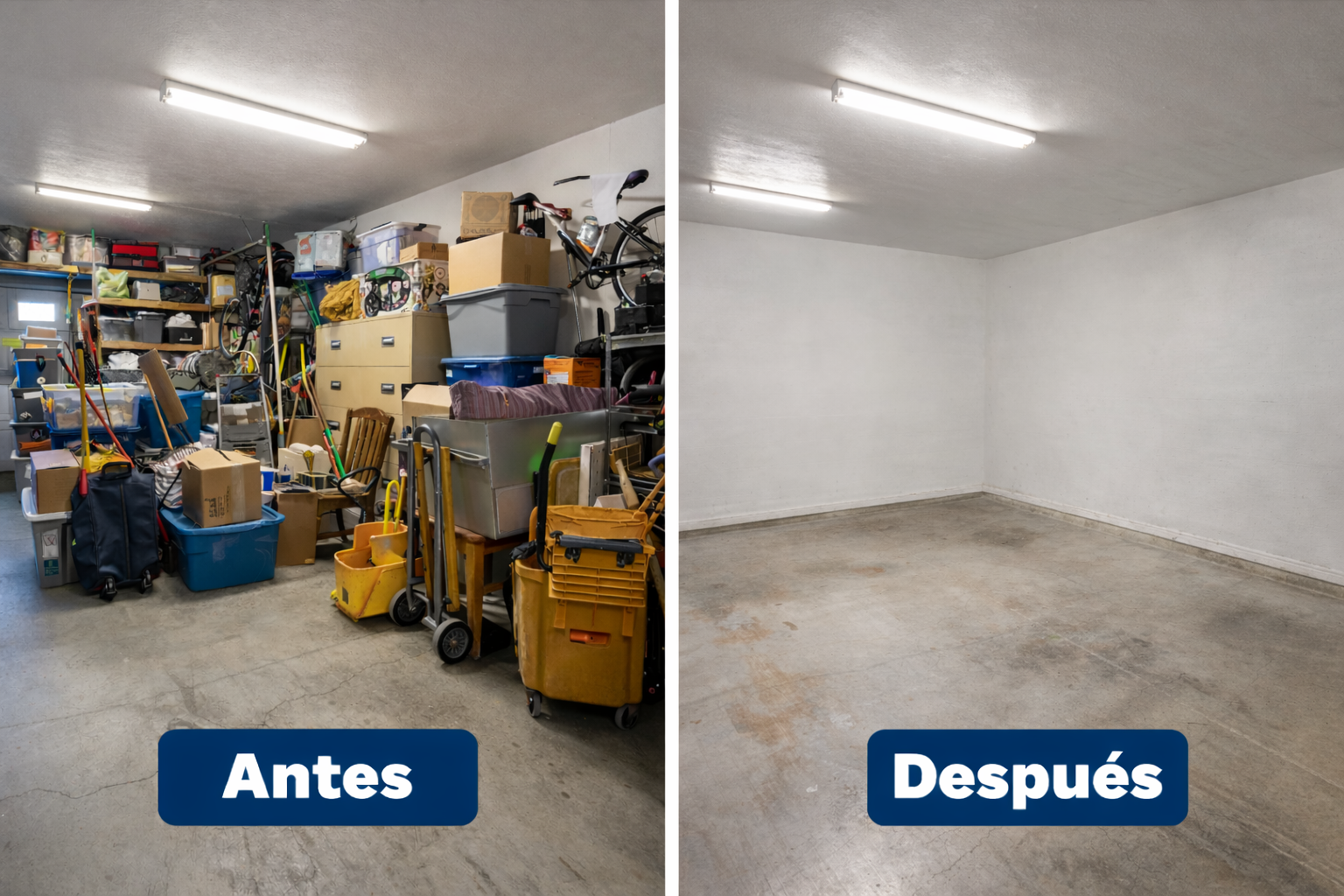 Guardamuebles - Antes y Después